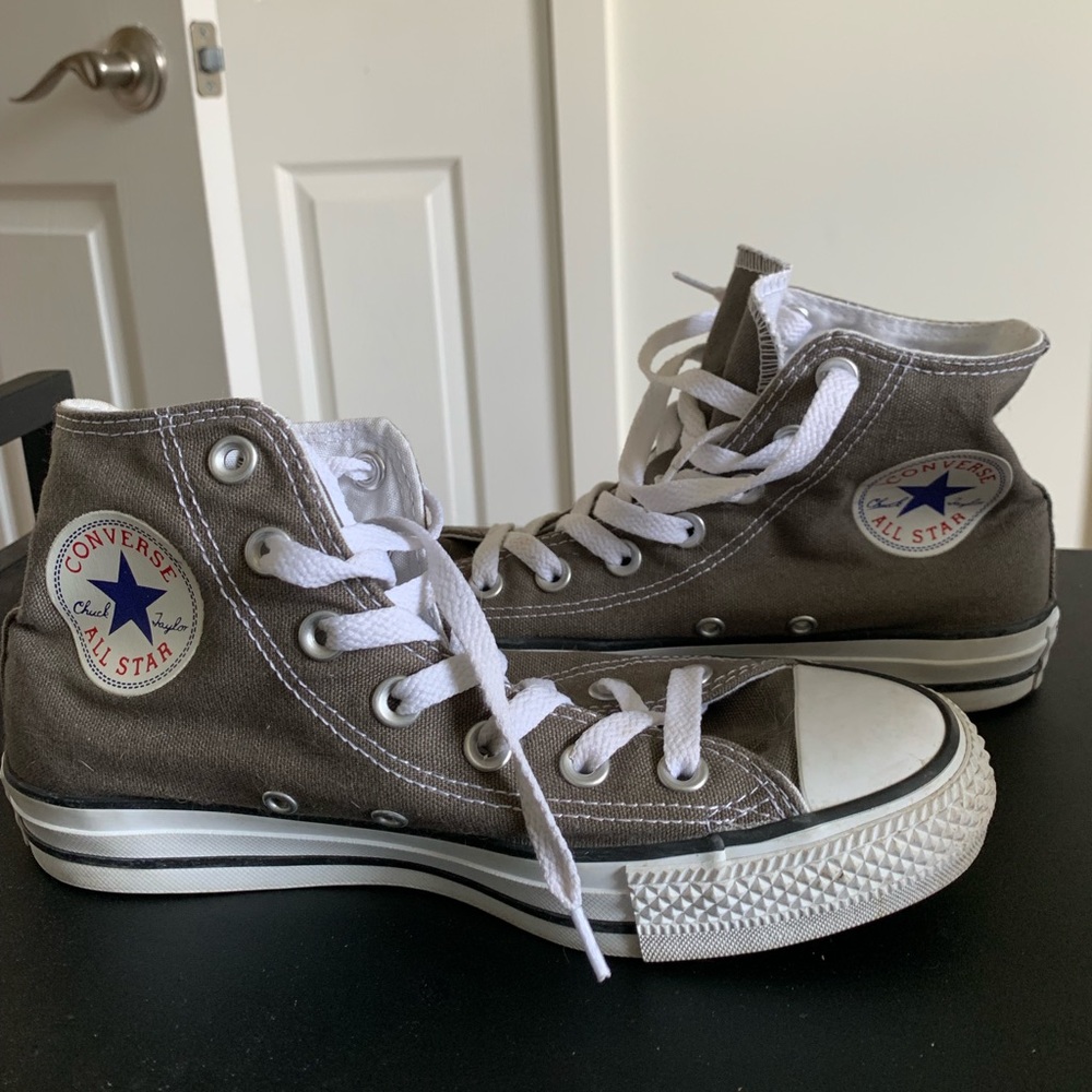 High Top Gray Converse